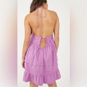 FP Halter Backless Dress